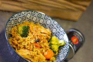asiatisch gebratener reis rezept